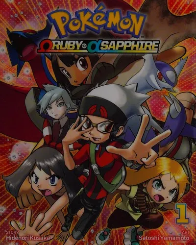 Cover of Pokémon Omega Ruby Alpha Sapphire, Vols. 1–6