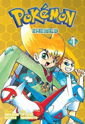 Capa de Pokémon Emerald, vols. 1–3