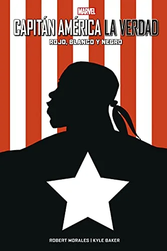 Portada de Capitán América: La verdad. Rojo, blanco y negro