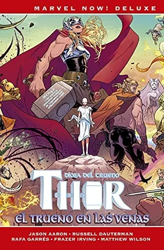 Portada de Thor de Jason Aaron 4: El trueno en las venas