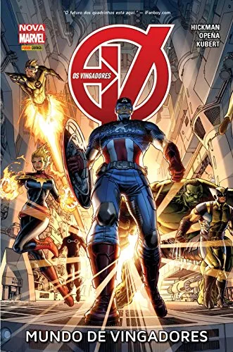Capa de Os Vingadores: Mundo de Vingadores