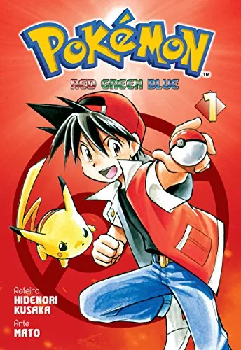 Capa de Pokémon Red Green Blue, vols. 1–3