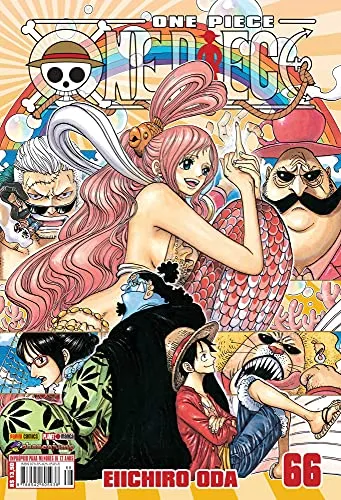 Capa de One Piece: Saga de Dressrosa — Punk Hazard e Dressrosa (vols. 66–80)