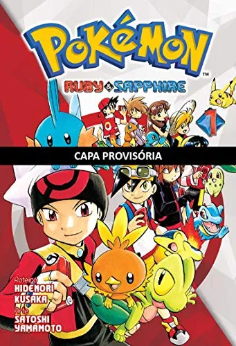 Capa de Pokémon Ruby & Sapphire, vols. 1–8